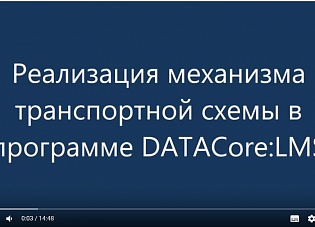 DATACore - часть 2: заказы и механизм транспортных схем 